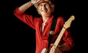 La ex esposa de Ron Wood Keith Richards era un chico malo