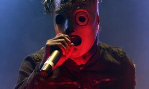 El cantante de Slipknot, Corey Taylor en 2008