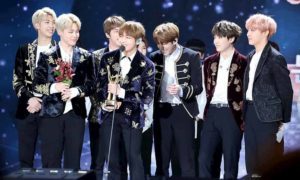 La boy band surcoreana BTS