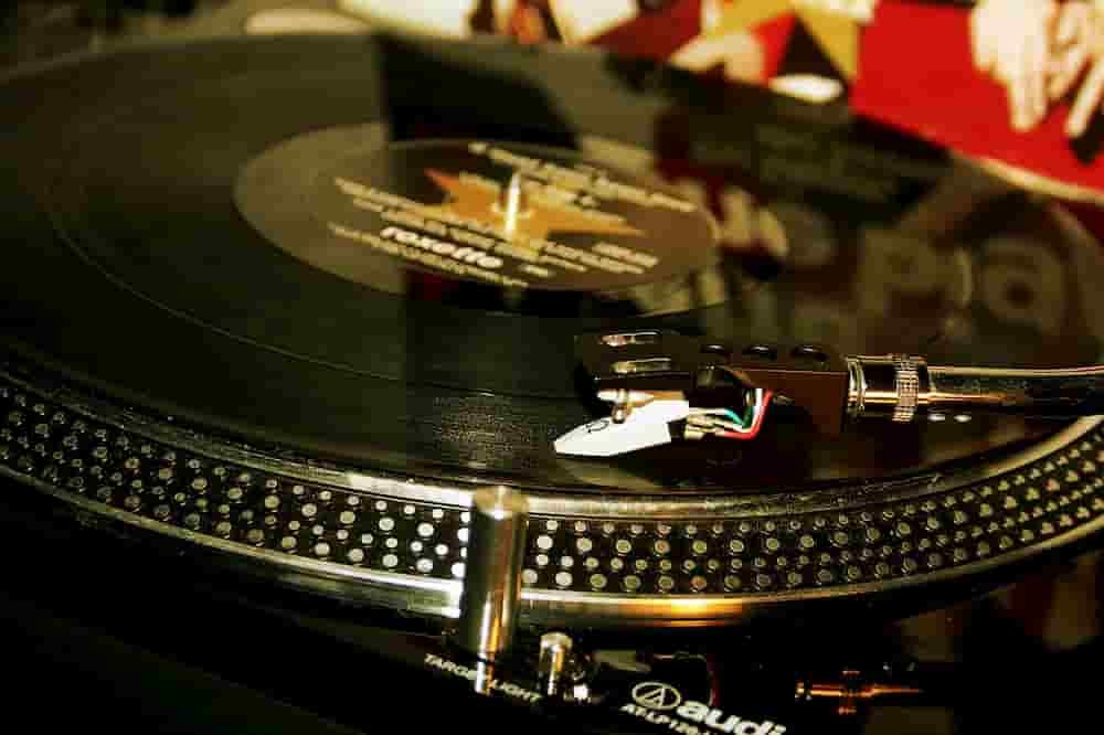 Disco de vinilo en reproductor