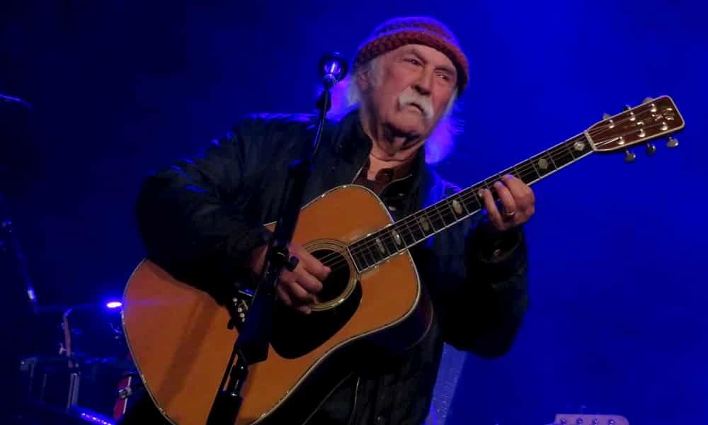 David Crosby en concierto en 2019