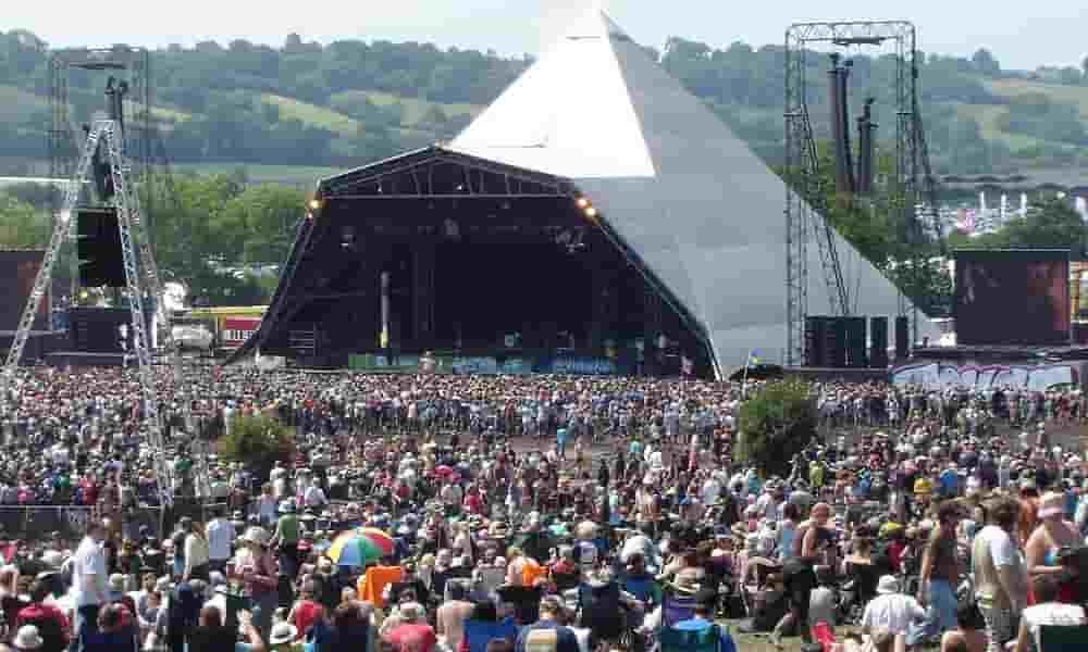 El festival de Glastonbury en 2005
