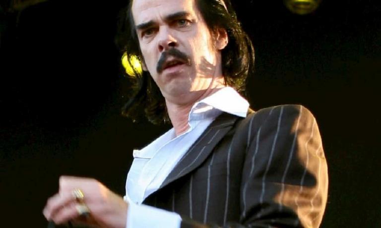 Nick Cave en un concierto live