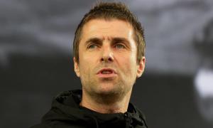 El rostro de Liam Gallager