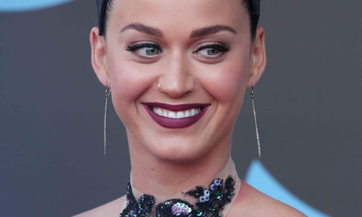 Una sonriente Katy Perry